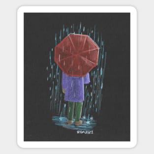 Autumn Rain Sticker